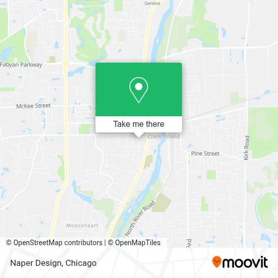Naper Design map