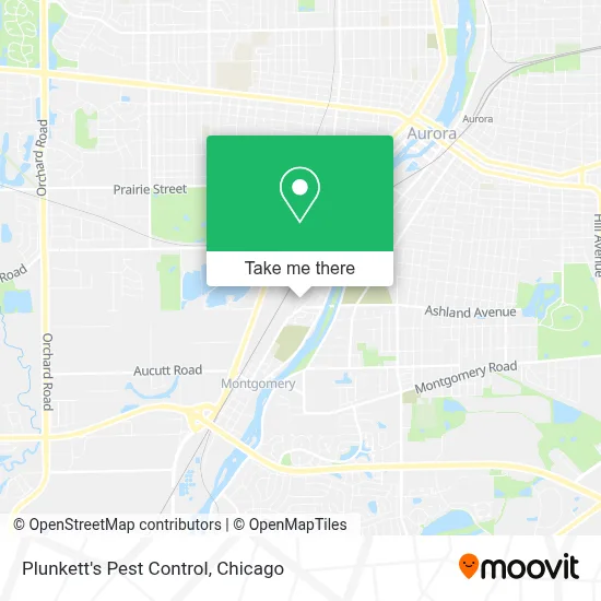 Plunkett's Pest Control map