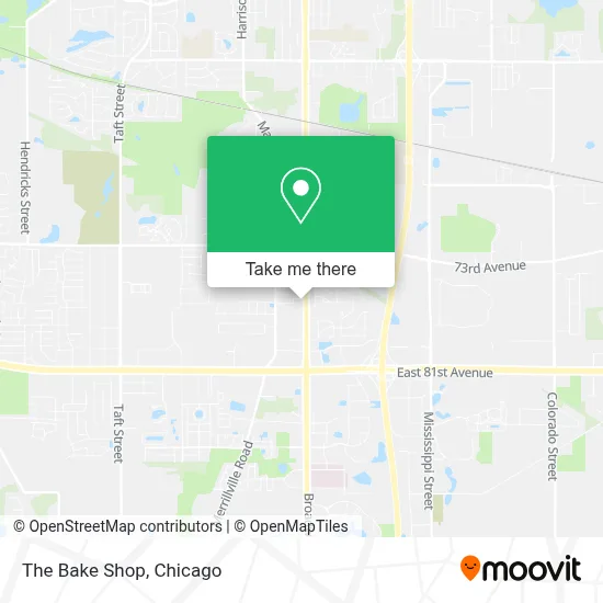 The Bake Shop map