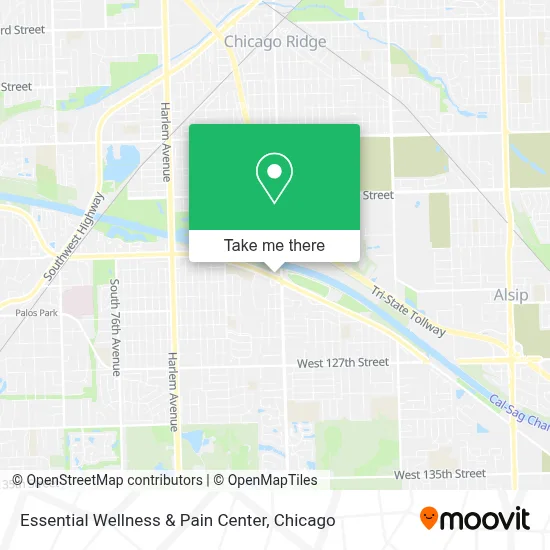 Essential Wellness & Pain Center map