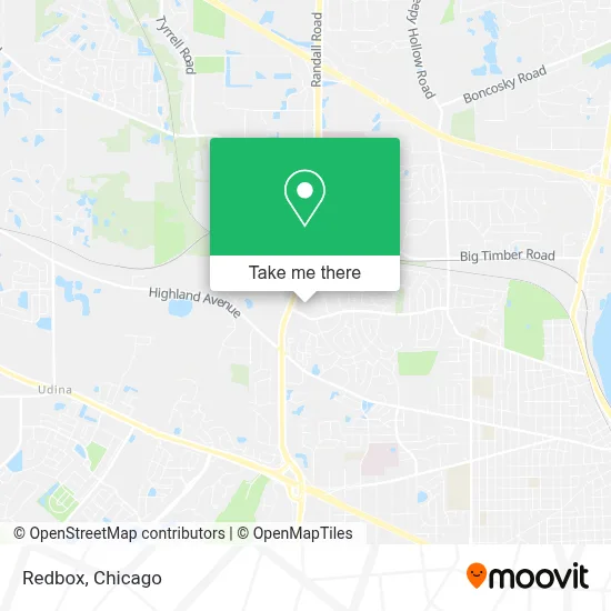 Redbox map