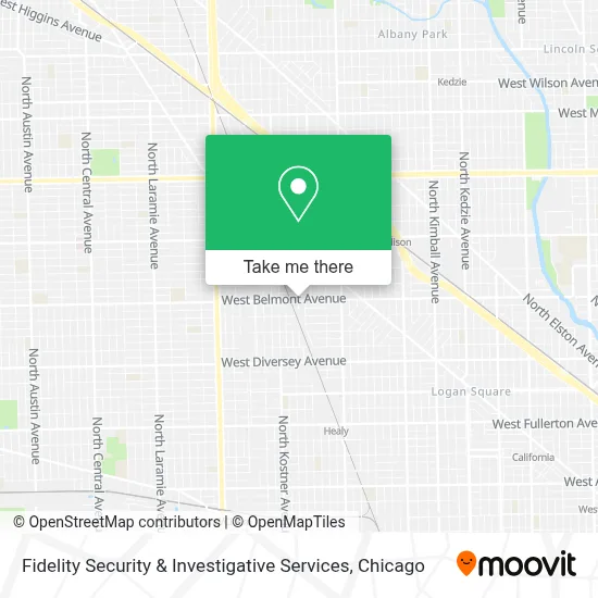 Fidelity Security & Investigative Services map