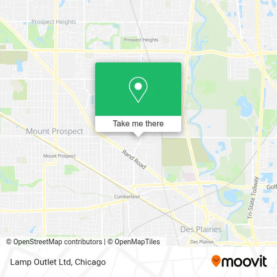 Lamp Outlet Ltd map