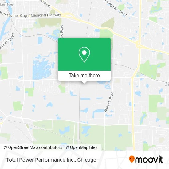 Total Power Performance Inc. map