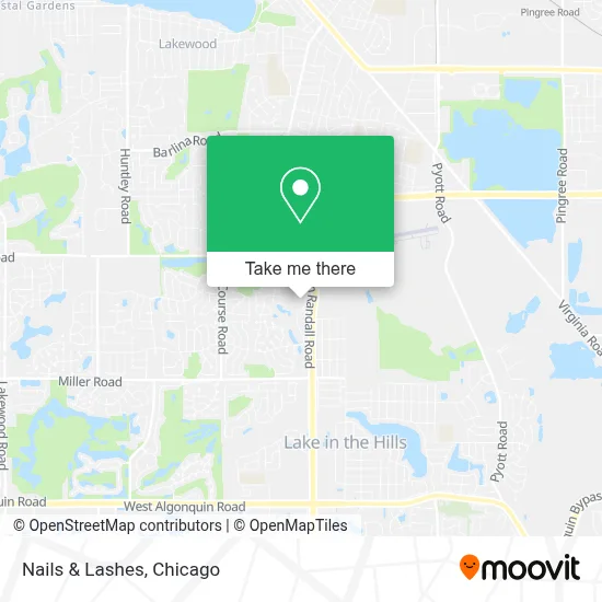 Nails & Lashes map