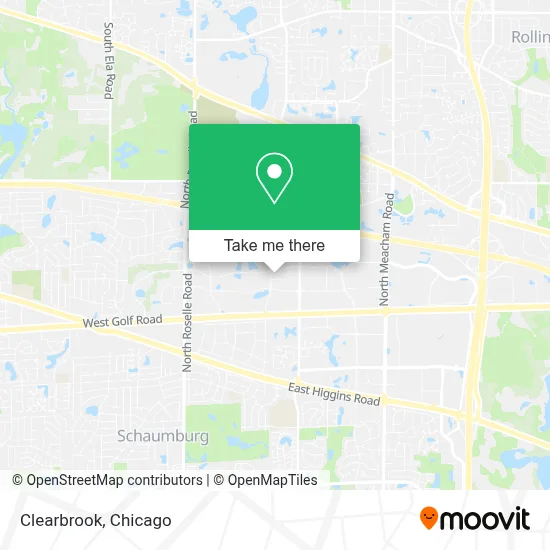 Clearbrook map