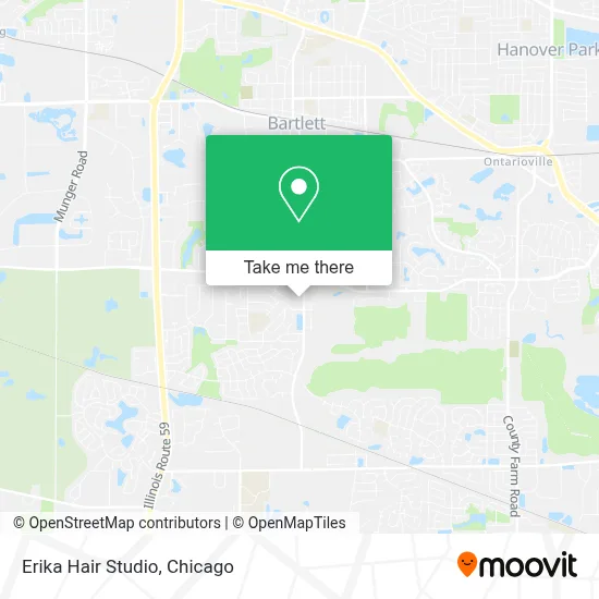 Erika Hair Studio map