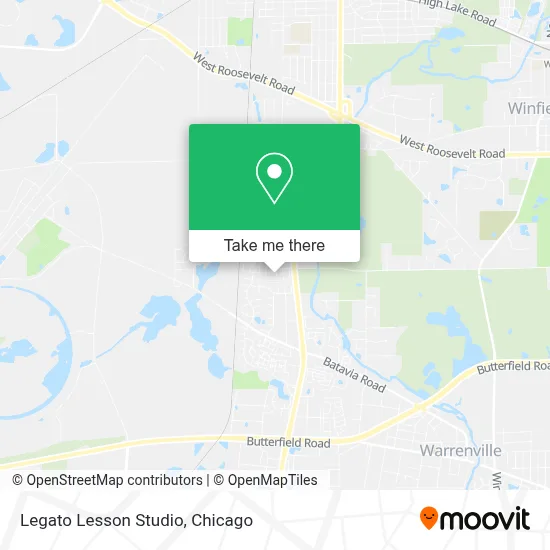 Legato Lesson Studio map