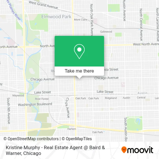 Kristine Murphy - Real Estate Agent @ Baird & Warner map