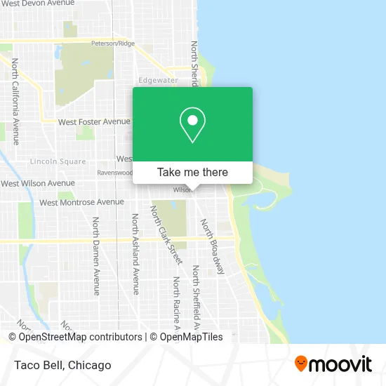 Taco Bell map