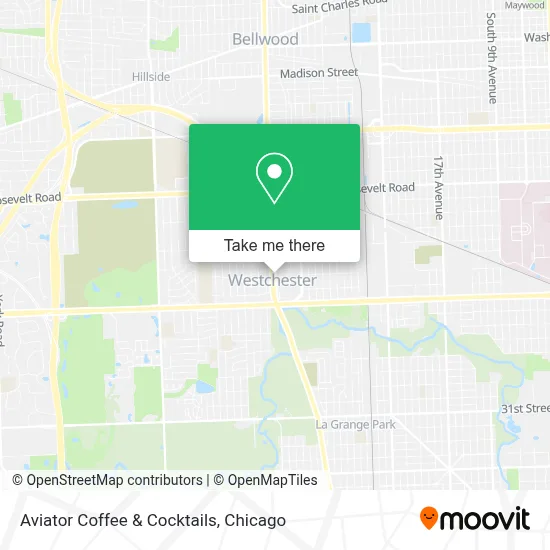 Aviator Coffee & Cocktails map