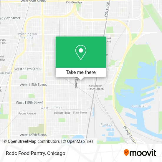 Rcdc Food Pantry map