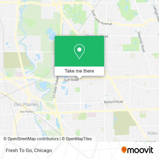 Fresh To Go map