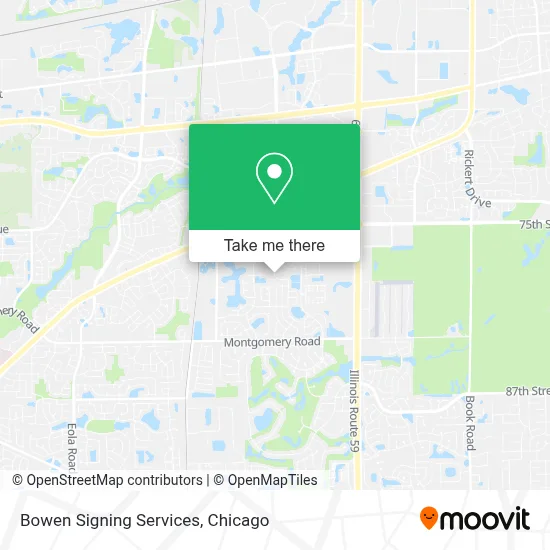 Bowen Signing Services map