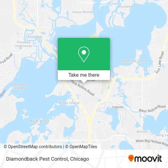 Diamondback Pest Control map