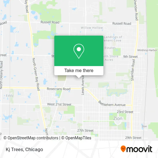 Kj Trees map
