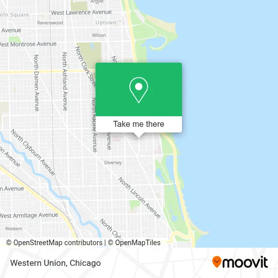 Western Union map