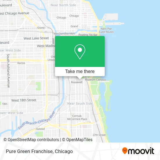 Pure Green Franchise map