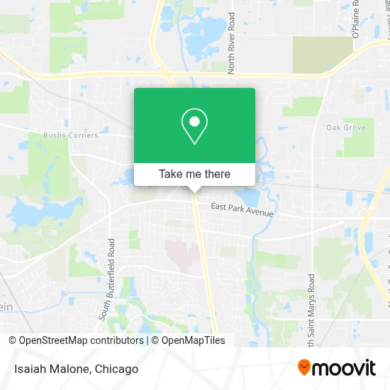 Isaiah Malone map