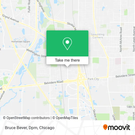Bruce Bever, Dpm map