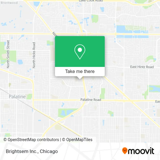 Brightsem Inc. map