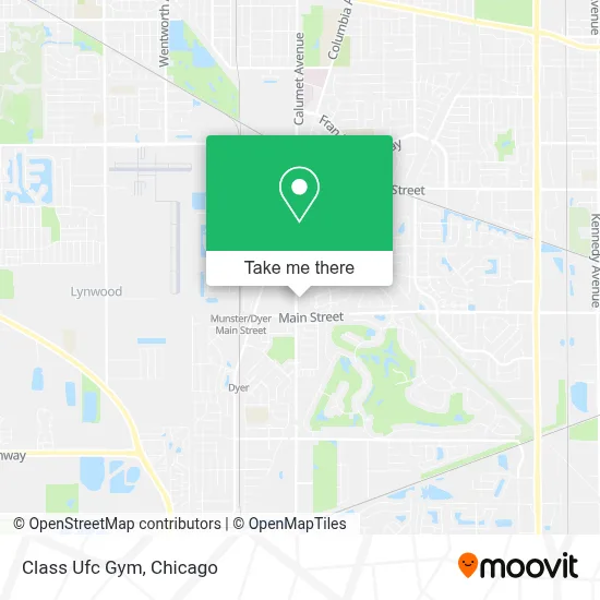 Class Ufc Gym map
