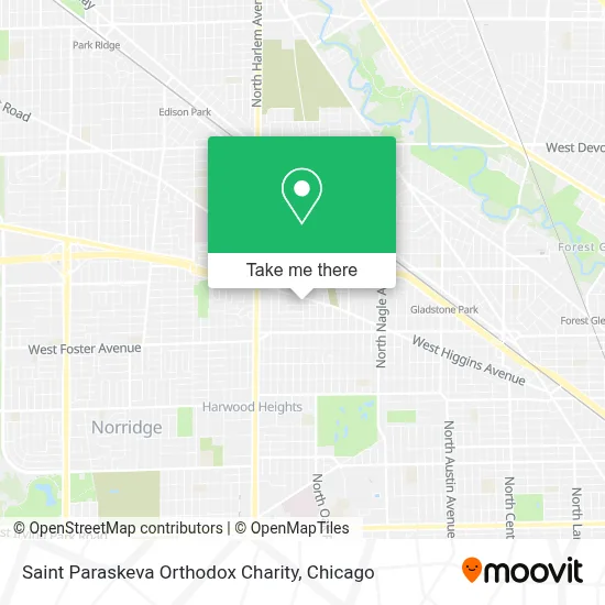 Saint Paraskeva Orthodox Charity map