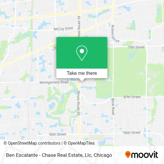 Ben Escalante - Chase Real Estate, Llc map