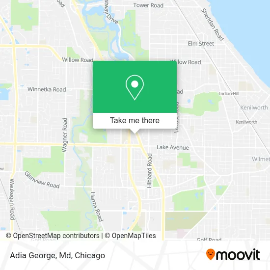 Adia George, Md map