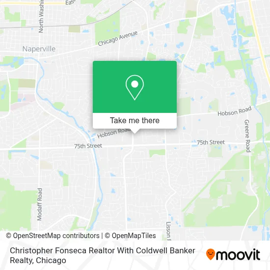 Christopher Fonseca Realtor With Coldwell Banker Realty map