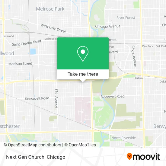 Next Gen Church map
