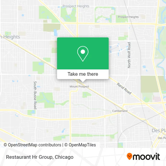 Restaurant Hr Group map