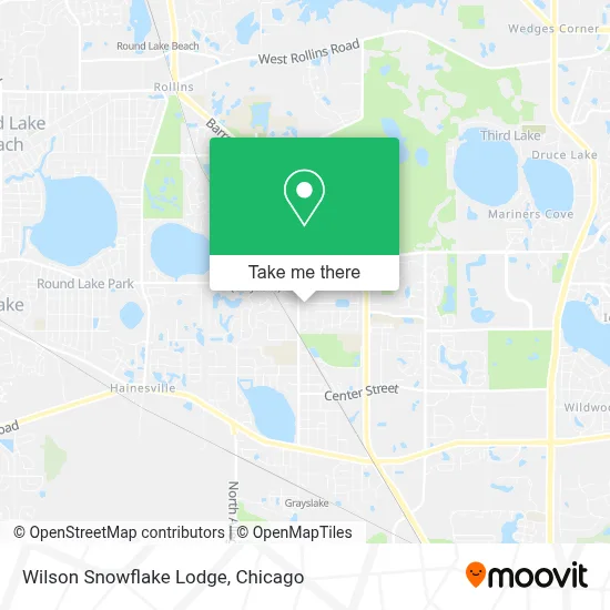 Wilson Snowflake Lodge map