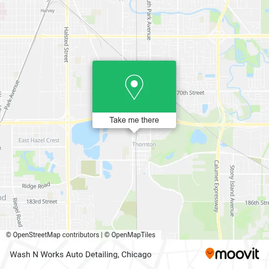 Wash N Works Auto Detailing map