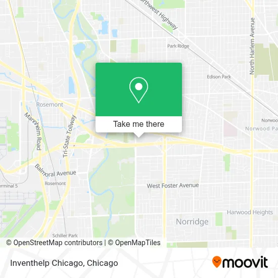 Inventhelp Chicago map