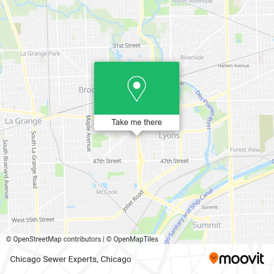 Chicago Sewer Experts map