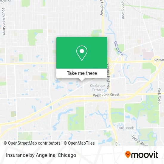 Insurance by Angelina map