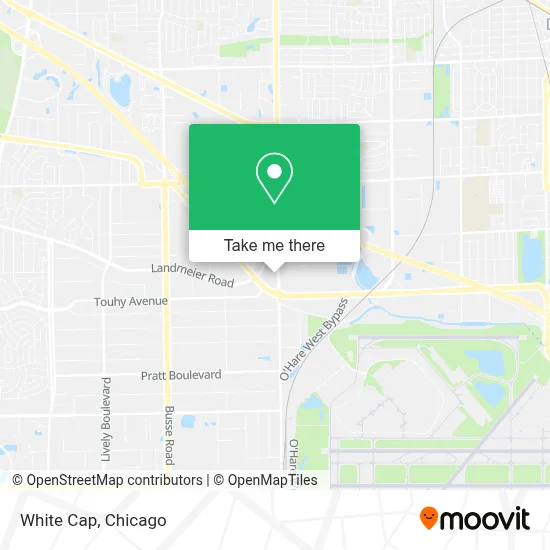 White Cap map
