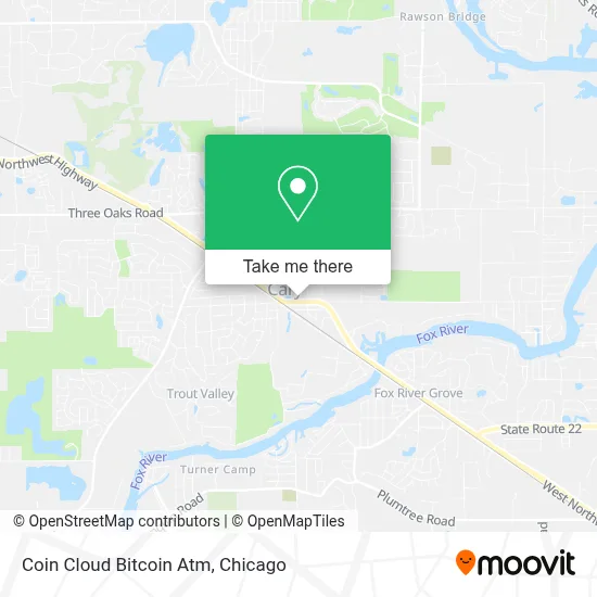 Coin Cloud Bitcoin Atm map