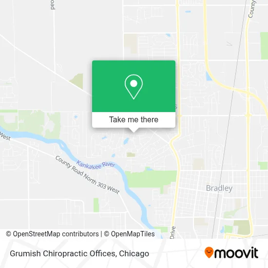 Grumish Chiropractic Offices map