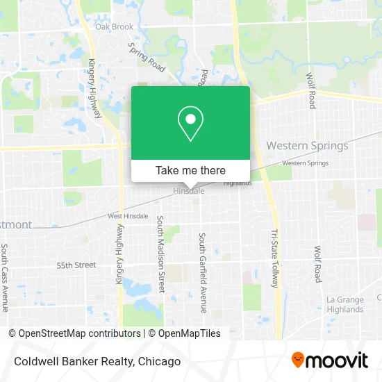 Coldwell Banker Realty map