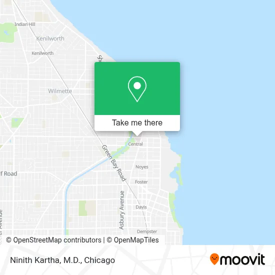 Ninith Kartha, M.D. map