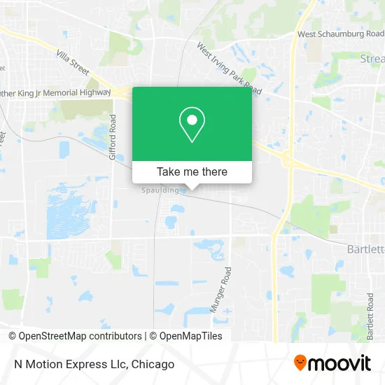 N Motion Express Llc map