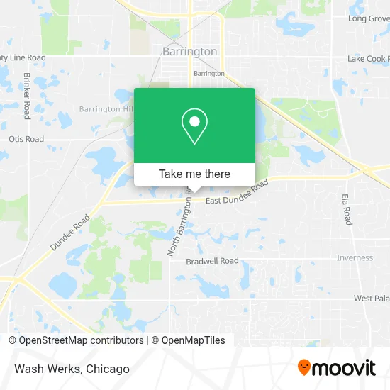 Wash Werks map