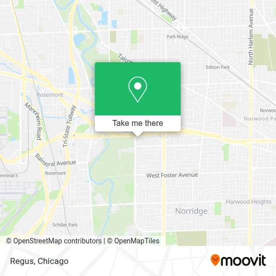 Regus map