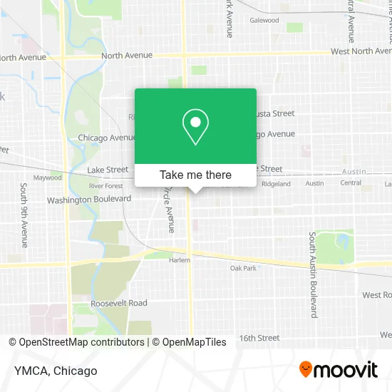 Ymca map