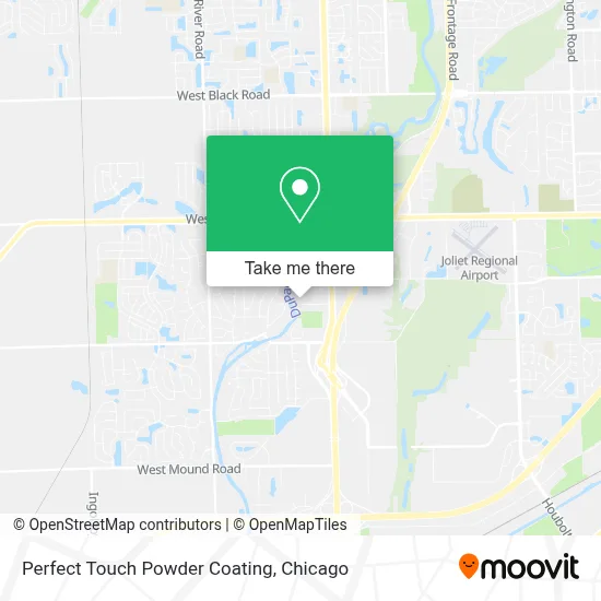 Perfect Touch Powder Coating map