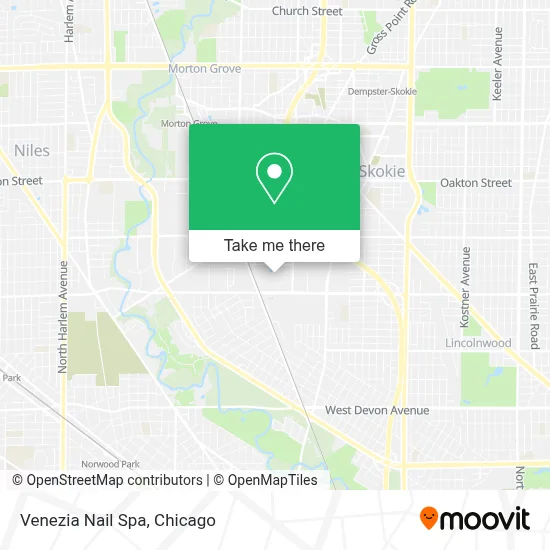 Venezia Nail Spa map