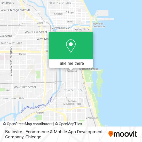 Brainvire - Ecommerce & Mobile App Development Company map