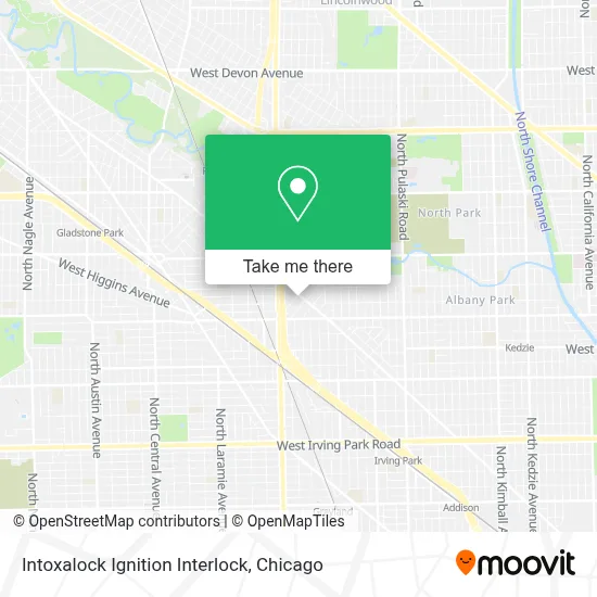 Intoxalock Ignition Interlock map